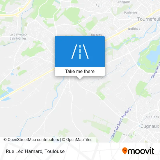 Rue Léo Hamard map