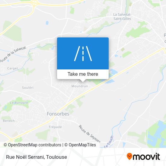 Rue Noël Serrani map