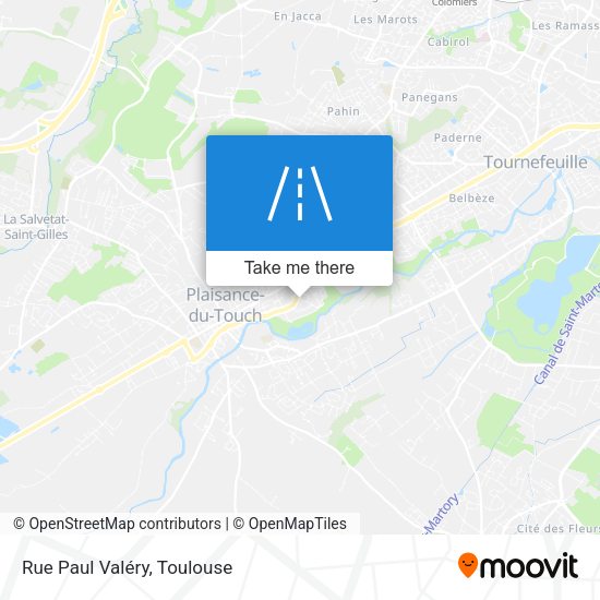 Rue Paul Valéry map