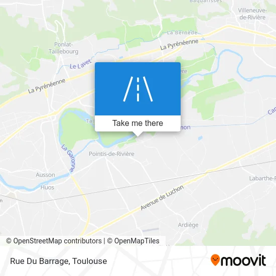 Rue Du Barrage map
