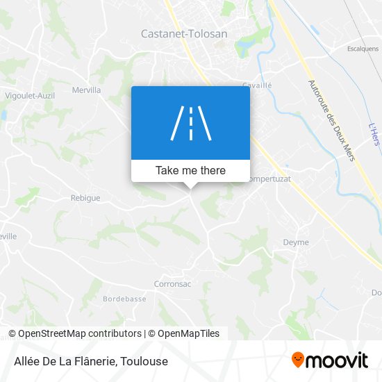 Allée De La Flânerie map
