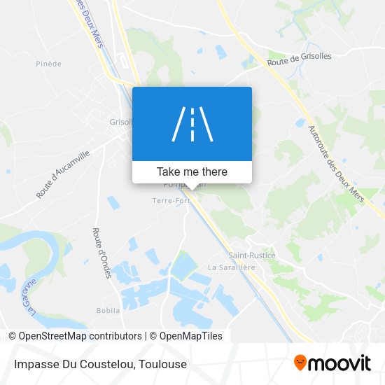 Impasse Du Coustelou map