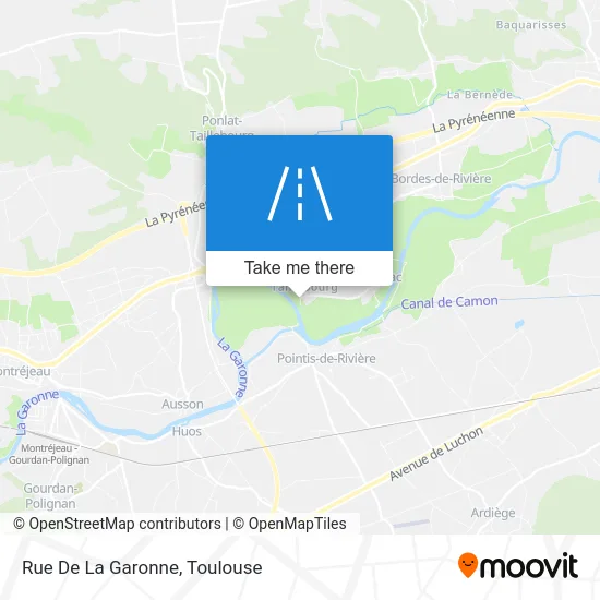 Rue De La Garonne map