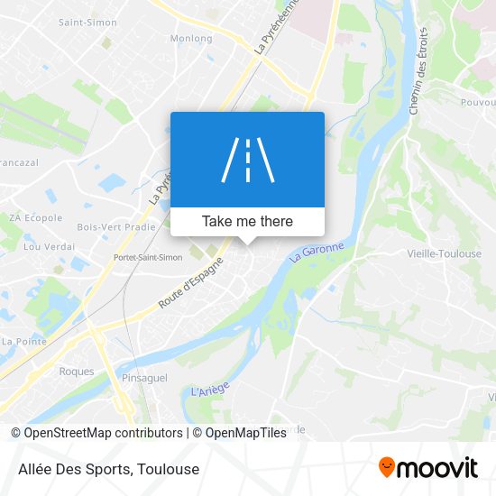 Allée Des Sports map