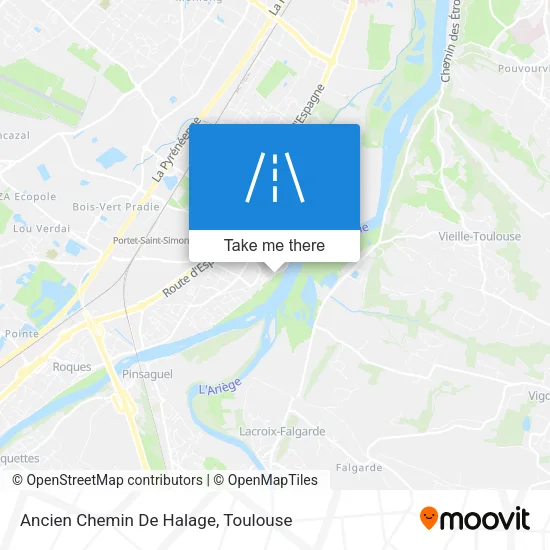 Ancien Chemin De Halage map