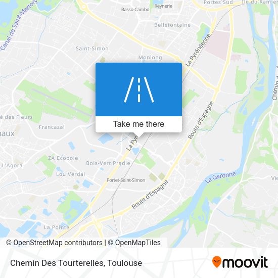 Chemin Des Tourterelles map
