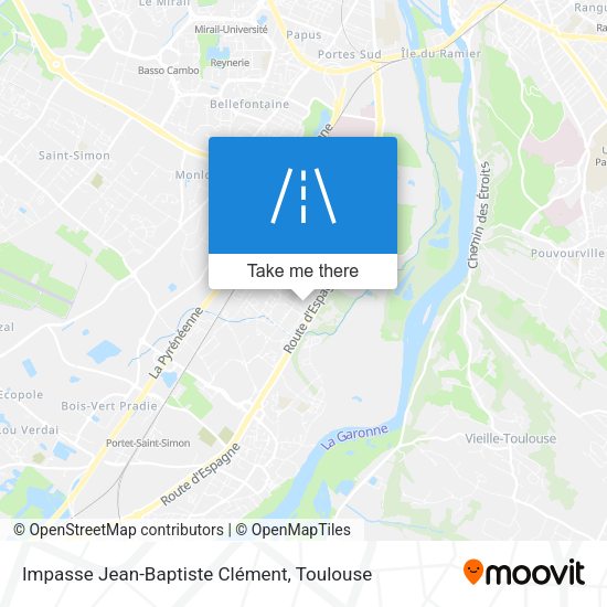 Impasse Jean-Baptiste Clément map