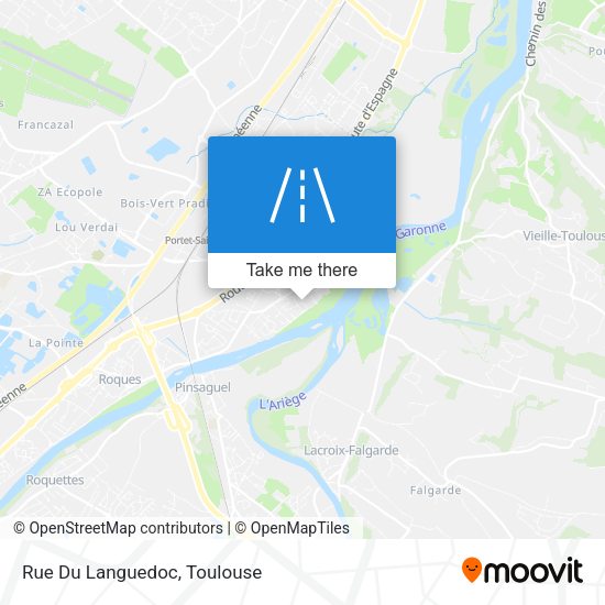 Rue Du Languedoc map