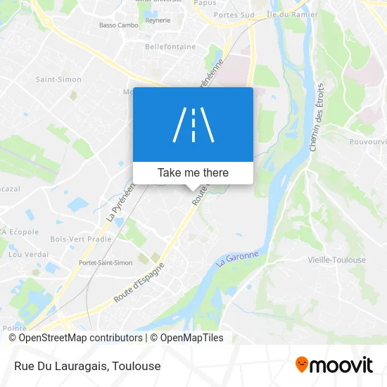Rue Du Lauragais map