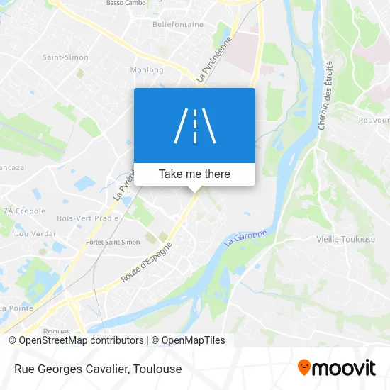 Rue Georges Cavalier map