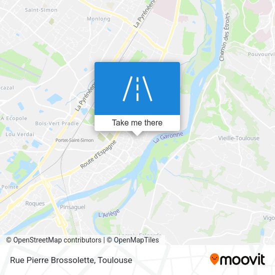 Rue Pierre Brossolette map