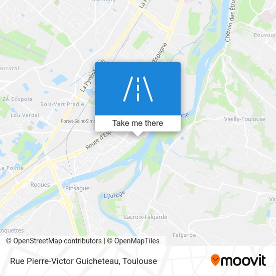 Rue Pierre-Victor Guicheteau map