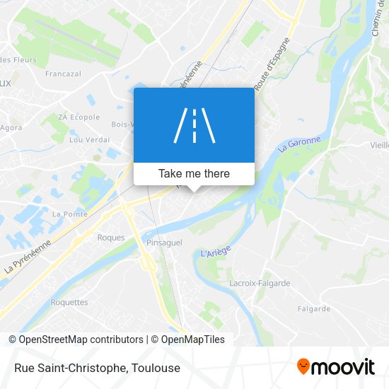 Rue Saint-Christophe map