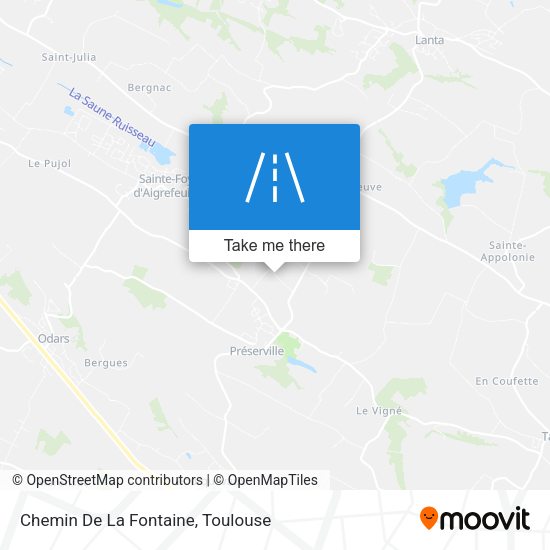 Chemin De La Fontaine map