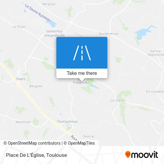 Place De L'Église map