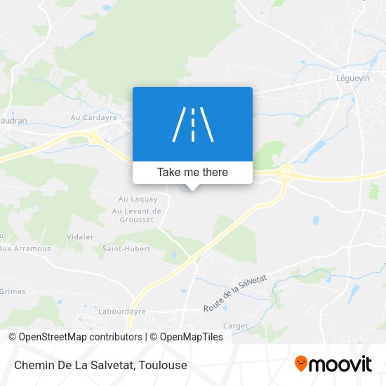 Chemin De La Salvetat map