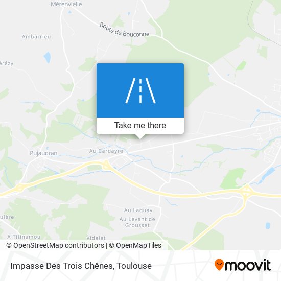 Impasse Des Trois Chênes map
