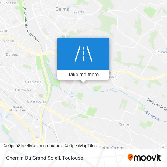Chemin Du Grand Soleil map