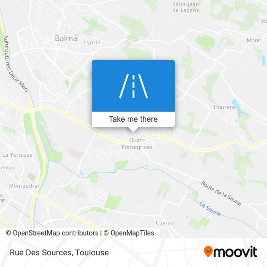 Rue Des Sources map