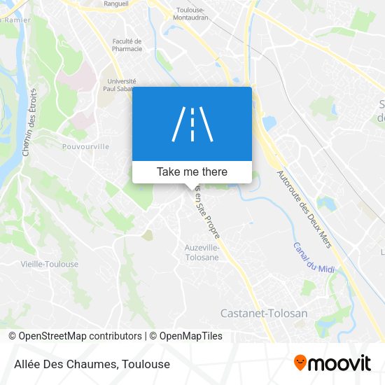 Allée Des Chaumes map