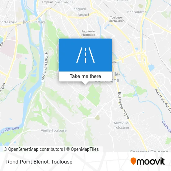 Rond-Point Blériot map