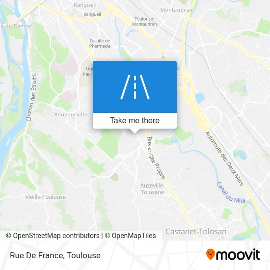 Rue De France map