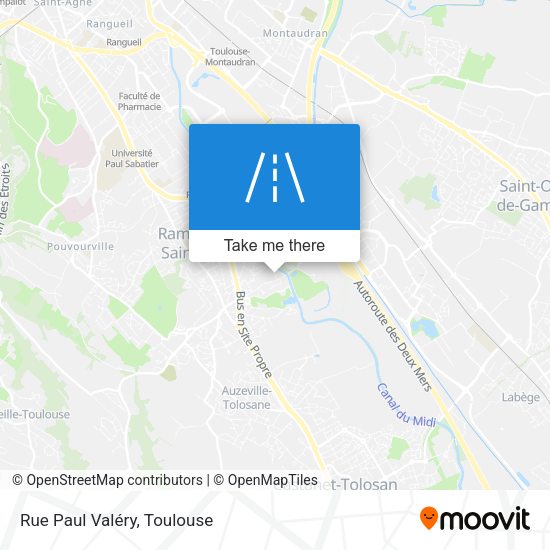 Rue Paul Valéry map
