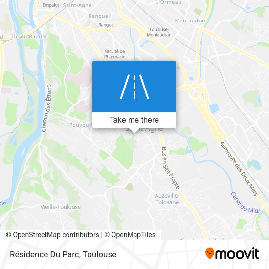 Résidence Du Parc map