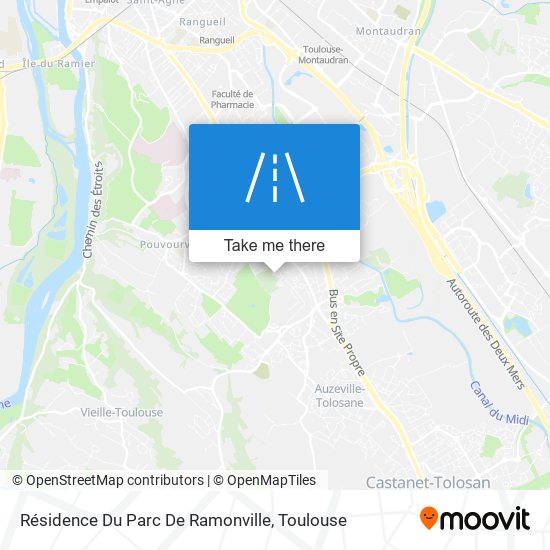 Résidence Du Parc De Ramonville map