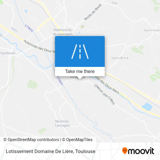 Lotissement Domaine De Lière map