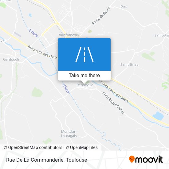 Rue De La Commanderie map