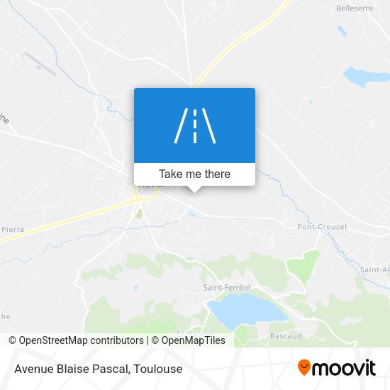Avenue Blaise Pascal map