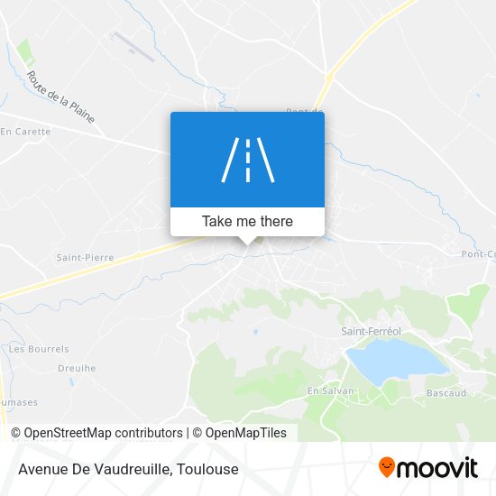 Avenue De Vaudreuille map