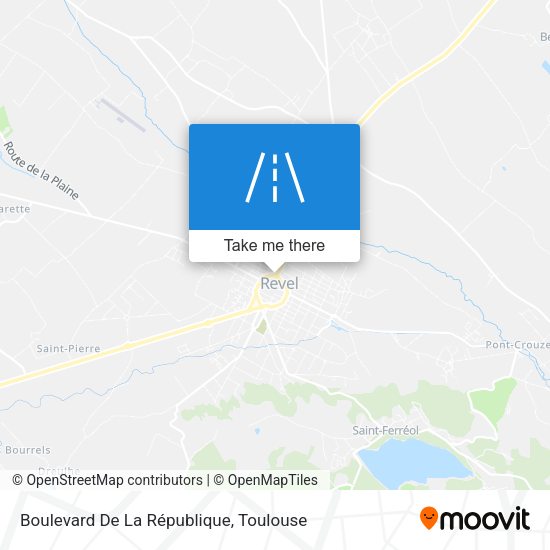 Boulevard De La République map