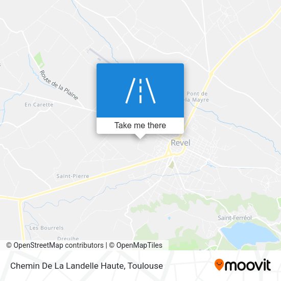 Chemin De La Landelle Haute map