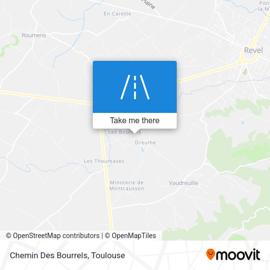 Chemin Des Bourrels map