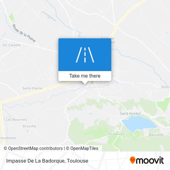 Impasse De La Badorque map