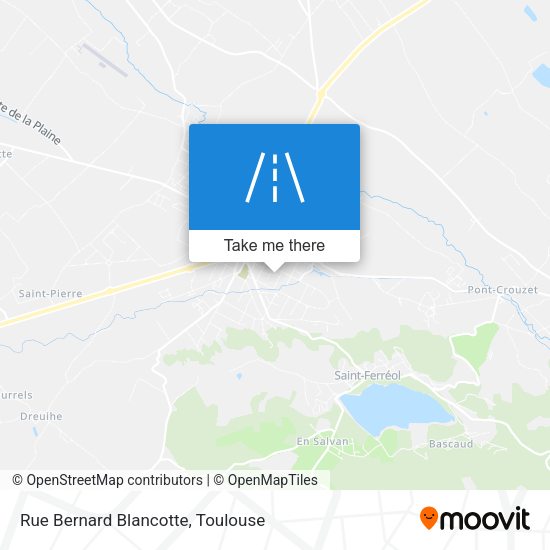 Rue Bernard Blancotte map