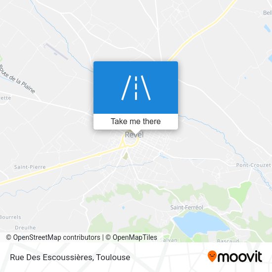 Rue Des Escoussières map