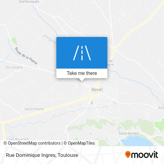 Rue Dominique Ingres map