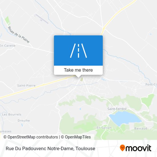 Rue Du Padouvenc Notre-Dame map