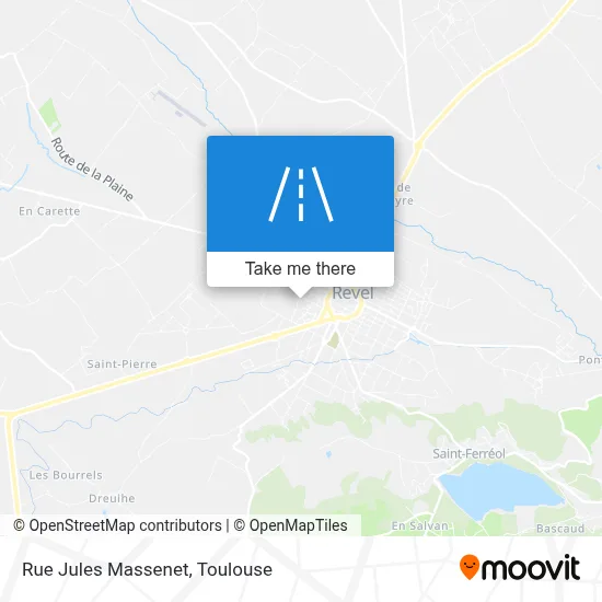 Rue Jules Massenet map