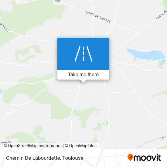 Chemin De Labourdette map