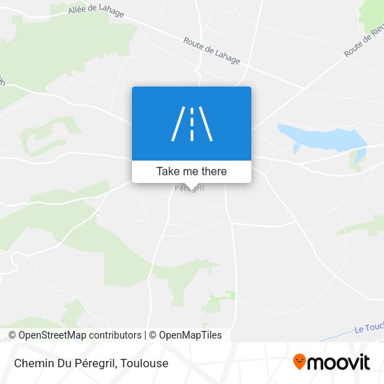 Chemin Du Péregril map