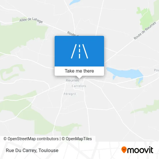 Rue Du Carrey map