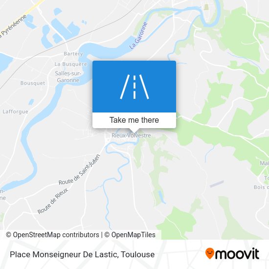 Place Monseigneur De Lastic map