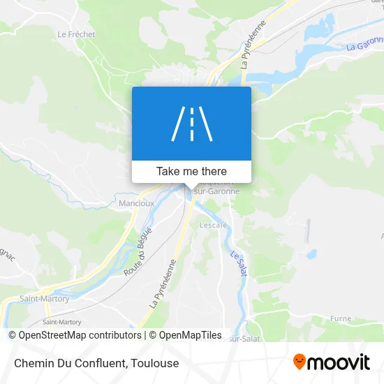 Chemin Du Confluent map