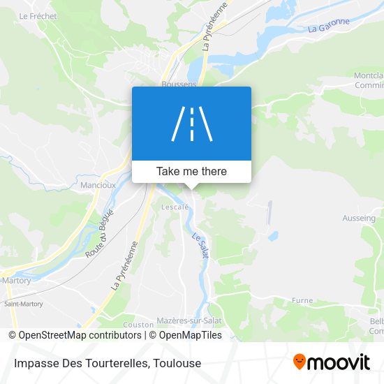 Impasse Des Tourterelles map