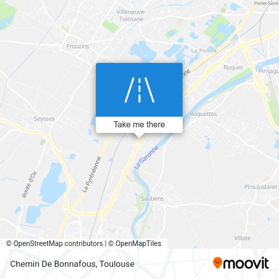Chemin De Bonnafous map