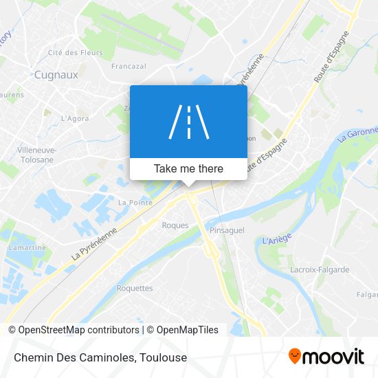 Chemin Des Caminoles map
